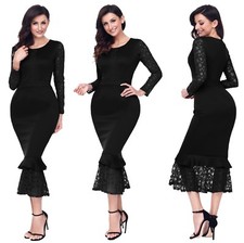 Abito nudo Aderente Aperto