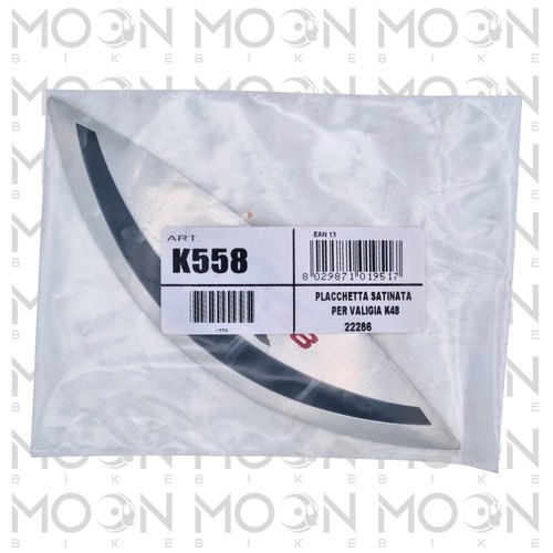 Kappa k558 placchetta - kappa, satinata