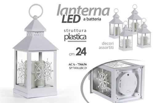 Lanterna plastica con - lanterna,