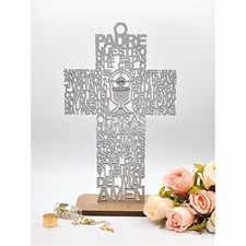 Centrotavola croce religiosa