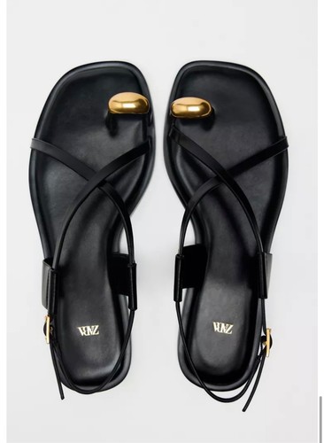 Sandali piatti zara con - sandali,