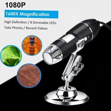 1600x Zoom 8 LED HD USB