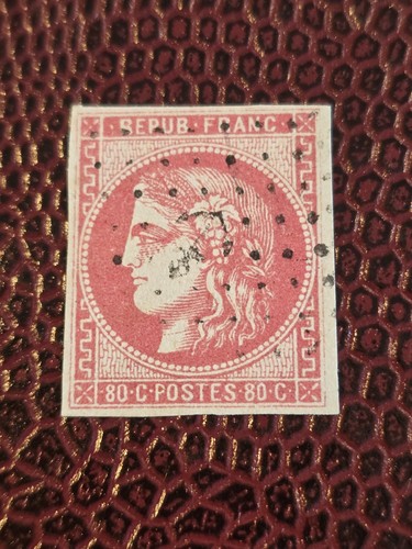 Timbre france obl ancre - timbre,