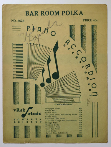 Fisarmonica pianoforte folk - , a