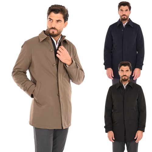 Trench uomo invernale - trench, elegante