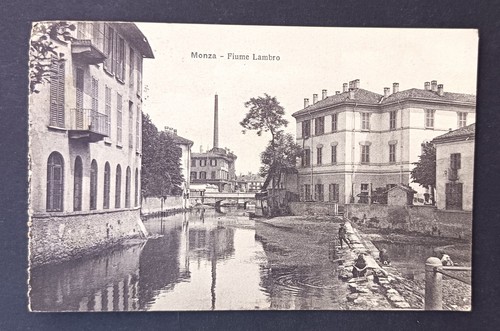 Monza fiume lambro lavandaie - monza,