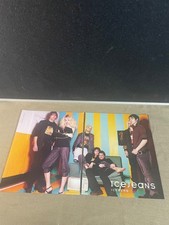 Iceberg Ice J Jeans 2 pagine rivista pubblicità pubblicitaria pubblicità colorata