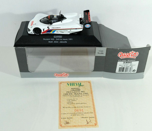 Quartzo peugeot 905 - quartzo, mans