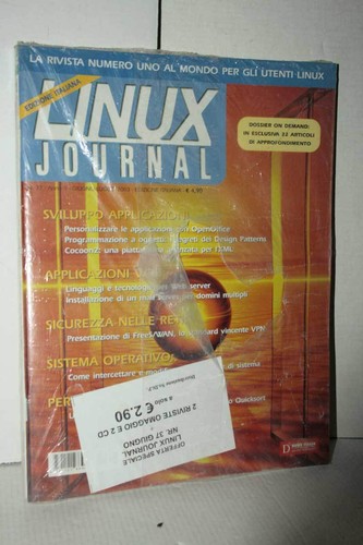 Rivista linux journal - journal, anno