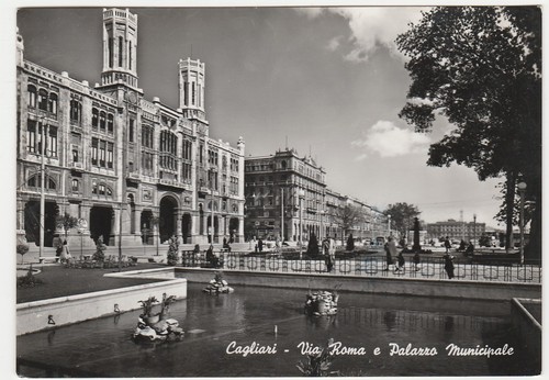 Cagliari via roma e palazzo - cagliari,