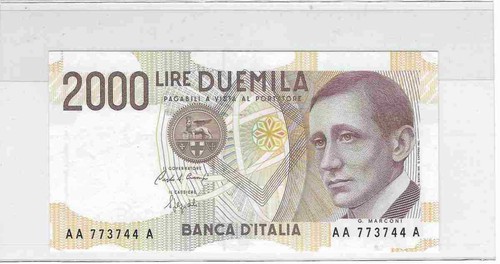 1990 banconota italia - 1990,