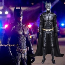Costume cosplay Batman Bruce Wayne vestito il cavaliere oscuro Halloween vestito adulto