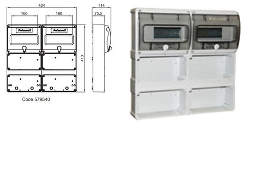 Quadro din 4 - 9+9,
