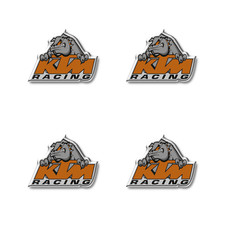4 ADESIVI KTM RACING LOGO
