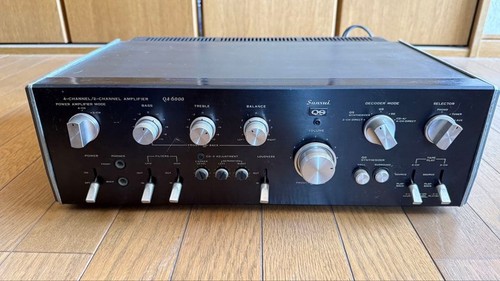 Sansui 6000 amplificatore - sansui, qa-6000