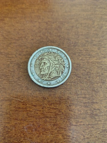 Moneta euro dante alighieri - moneta, 2