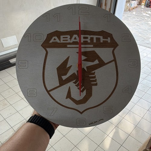 Abarth orologio parete in - orologio,