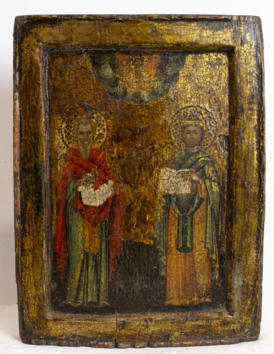 Antica icona serbo macedone - antica,