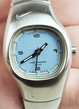 Orologio Vintage Nike Triax Corazzato Quadrante Blu Raro WR0072 - Ha Bisogno di Batteria