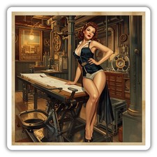 Pin Up Girl Adesivo Vinile