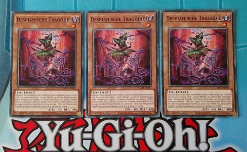 Yugioh playset 3x tragedia - yugioh,