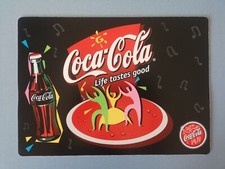 Tovaglietta COCA COLA "LIFE TASTES GOOD" NERA (39,5 X 28,5)