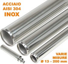 60cm TUBO ACCIAIO Lucido INOX