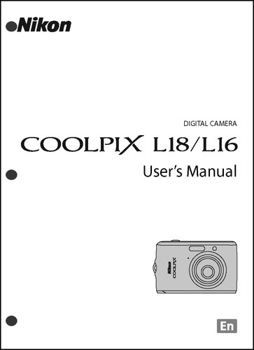 Nikon coolpix l16 l18 - l16,