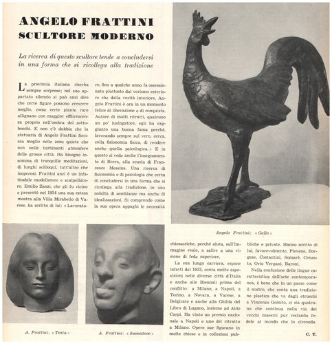 Articolo 1956 angelo frattini - 1956,