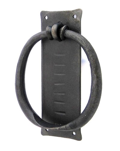 Battente per porta forgiato - , a