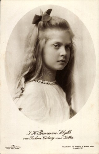 Cartolina principessa sibilla - principessa,
