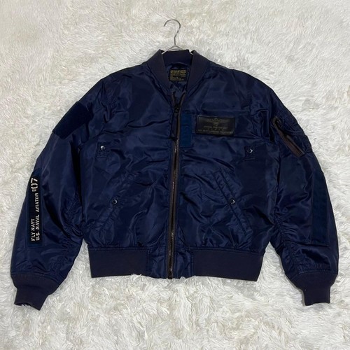 Avirex flight jacket navy - jacket,