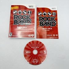 Rock Band Track Pack: Volume 2 (Nintendo Wii, 2008) CIB