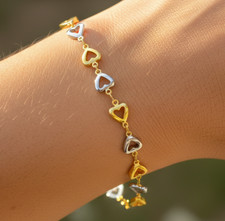 Elegante bracciale cuore - elegante,