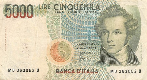 Italy 5000 lire 4 - ,