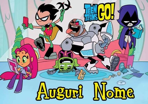 Cialda teen titans - titans, go
