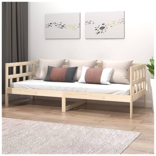 Divano letto giorno legno - divano,