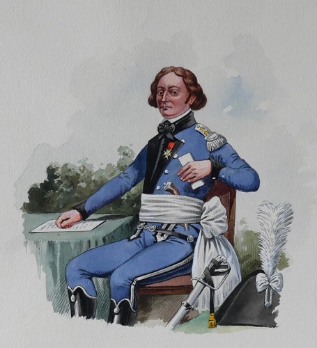 Charles brun disegno militaria - charles,