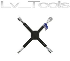 CHIAVE A CROCE SMONTAGGIO RUOTE GOMME AUTO 17X19X21X 1/2" G10054 