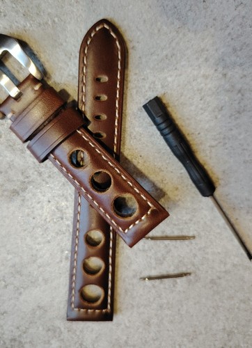 Cinturino pelle orologio - pelle,
