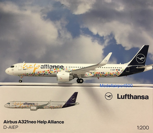 Herpa wings 200 airbus a321 - 1:200,