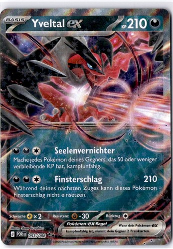 Pokemon yveltal 053 088 - ex,