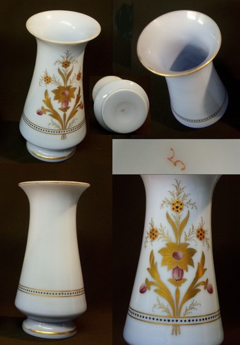 1850 superbe vase verre