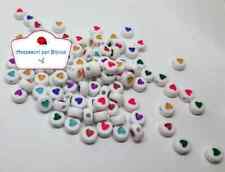 Perle 7x4mm Acrilico  per creazioni distanziatori