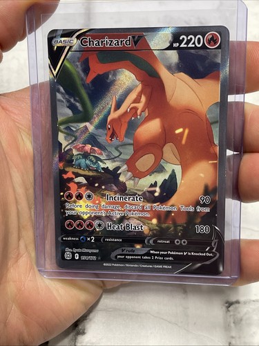 Carta pokemon charizard alt - carta,
