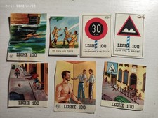 Lotto 7 figurine 20.000 LEGHE SOTTO I MARI - Maronese - 1957 - ottime