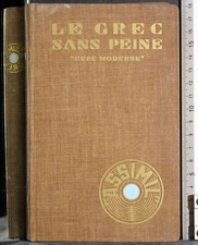 LE GREC SANS PEINE. CHÈREL