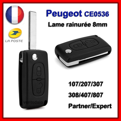 Guscio chiave per peugeot 107 - guscio,