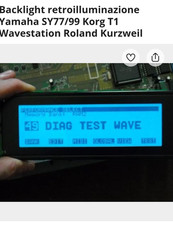 Retroilluminazione LCD Korg