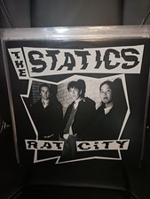 The Statics ‎– Rat City Lp Vinyl Usa 1994 Punk Hardcore Garage rock